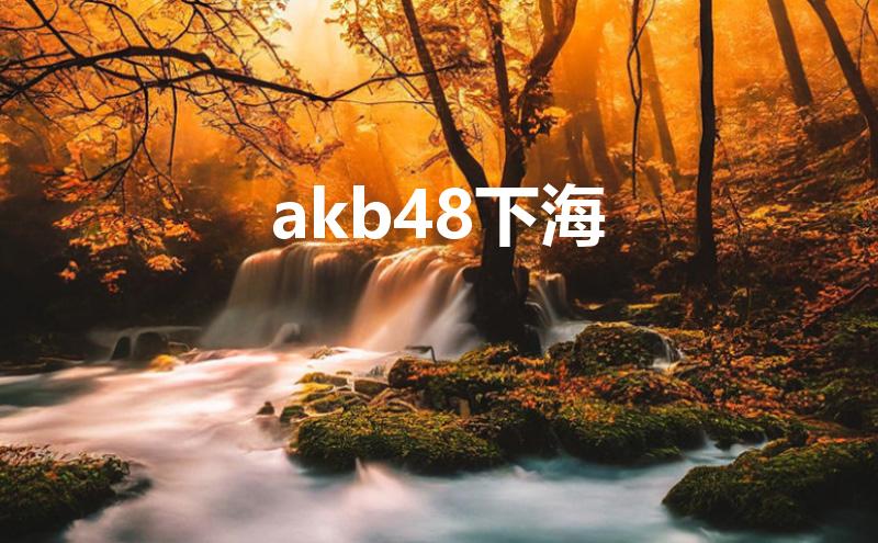 摘要: 日本偶像团体akb48在中国市场的表现不理想,这